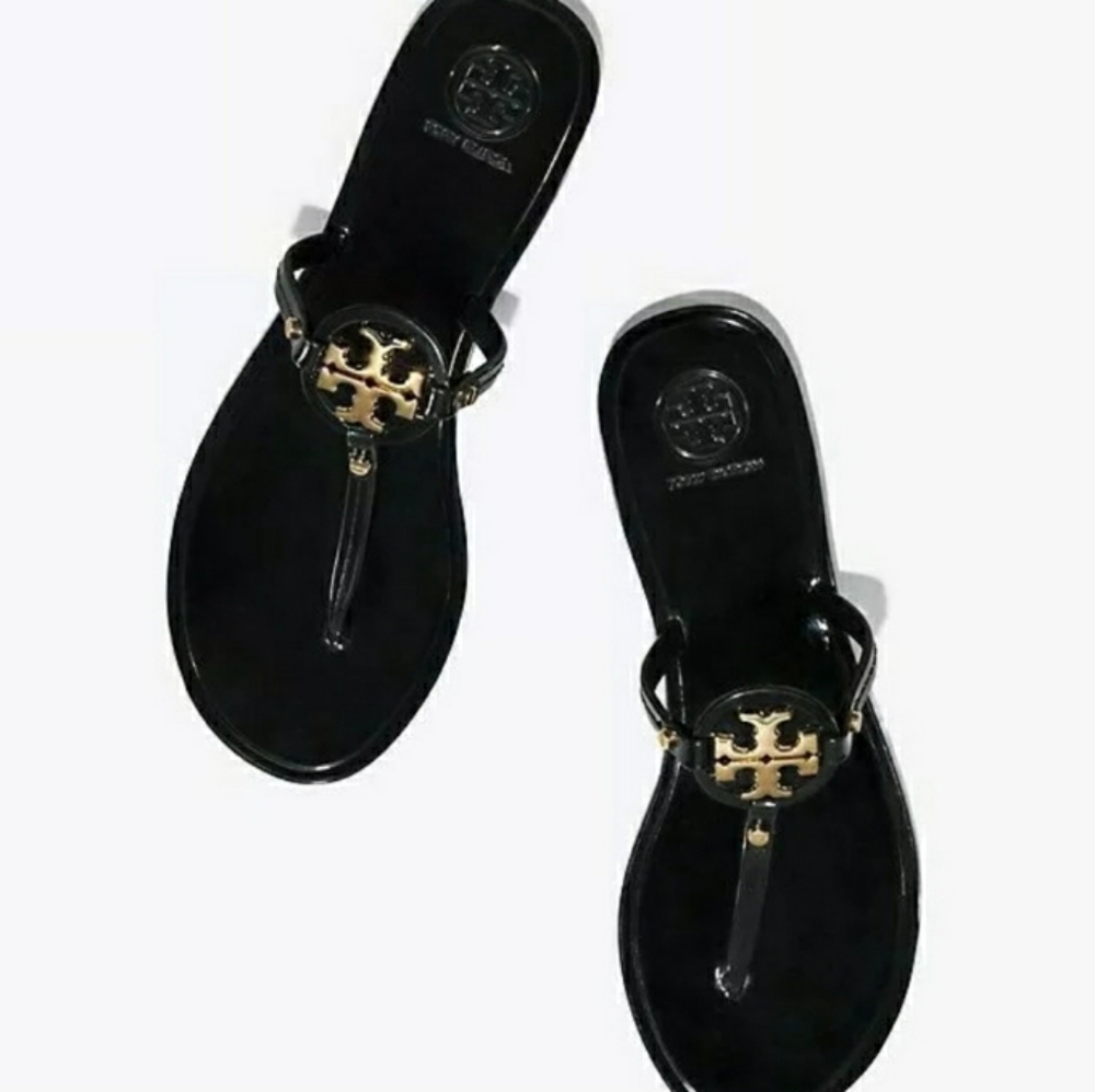 Tory Burch Mini Miller Black Sandals